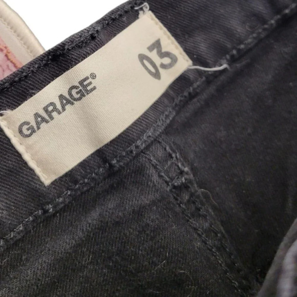 GARAGE Retro High  Waist Shorts - Picture 4 of 6